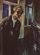 Edvard Munch Self-Portrait oil on canvas